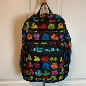 Walt Disney World Backpack Mickey Mouse like new!